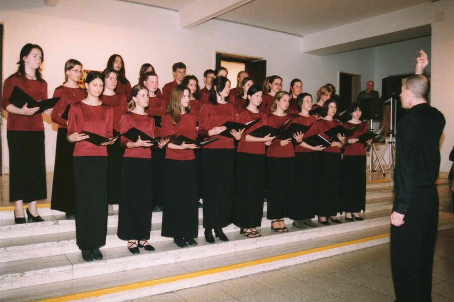 vystoupení pěveckého sboru Antea; foto: Anna Pecková